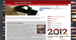 Desktop Screenshot of nozhiki.su